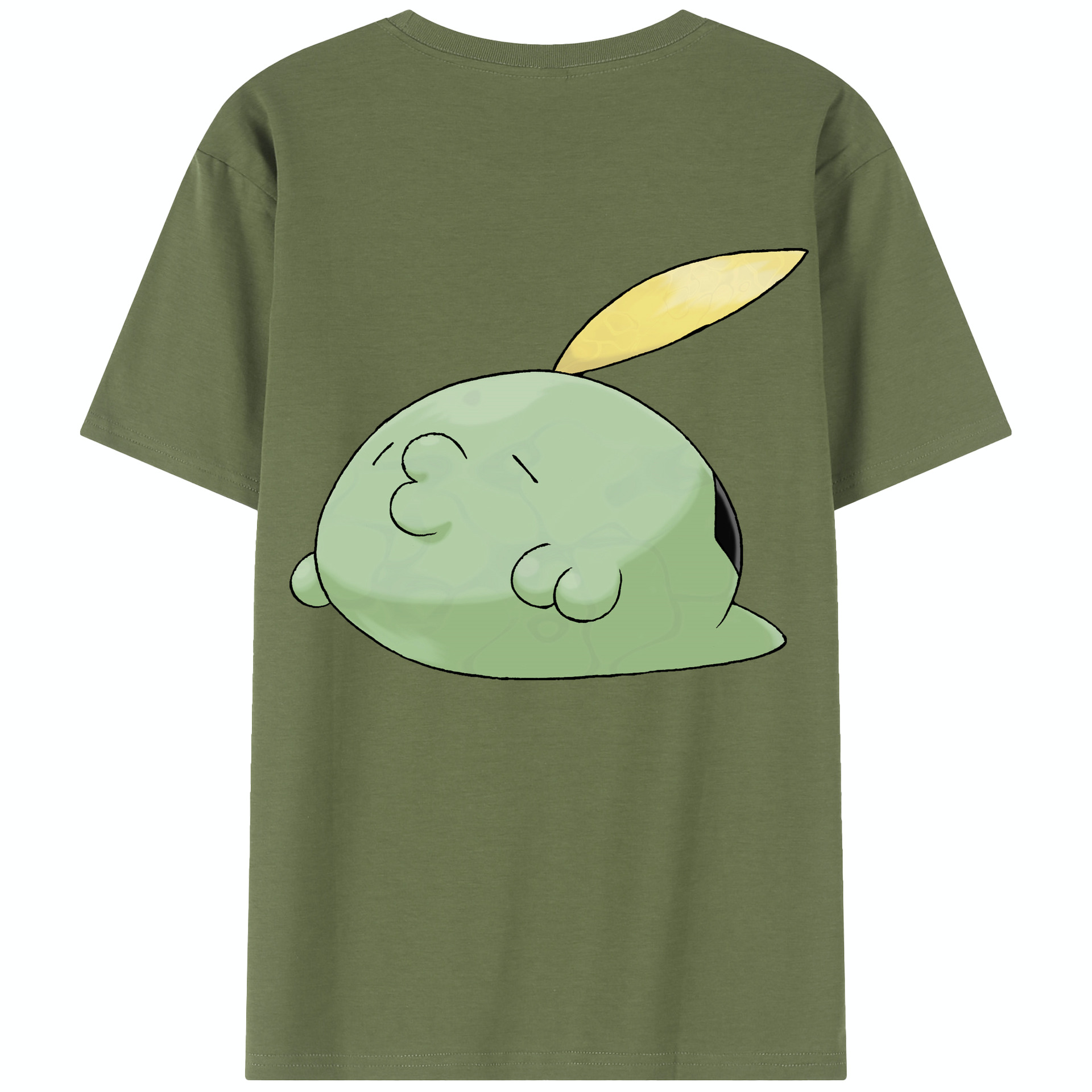 （画像用） ポケットモンスター Pokémon 綿100％半袖Tシャツ（背面プリント）